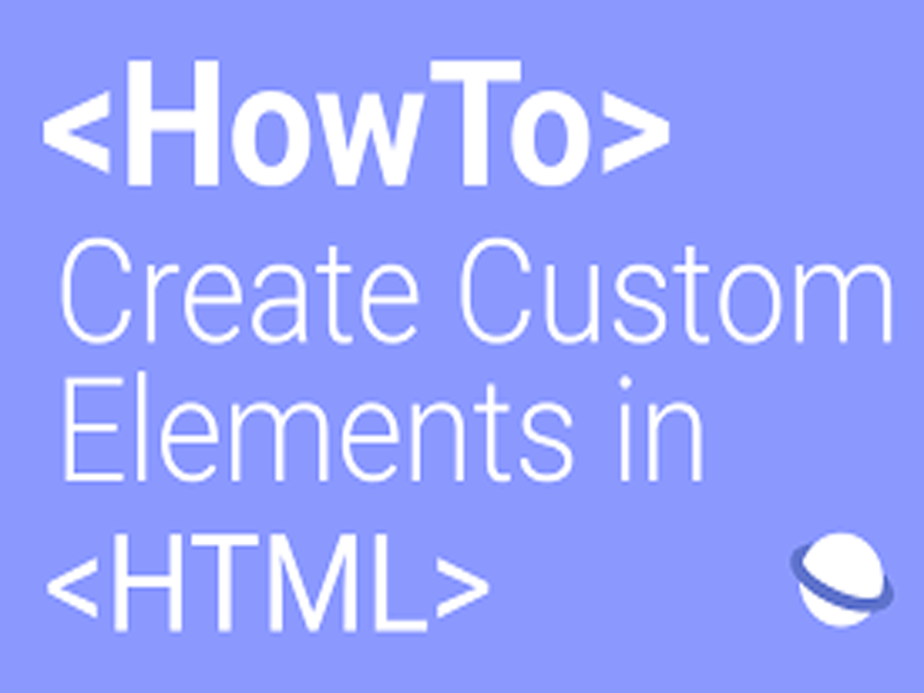 استفاده از عناصر سفارشی در HTML